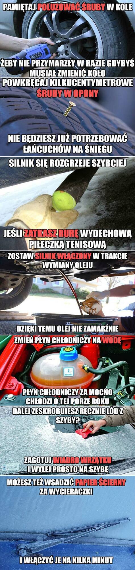 Zimowe porady :D 
