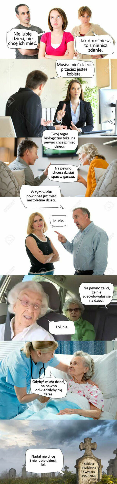 Cykl życia kobiety bezdzietnej z wyboru 