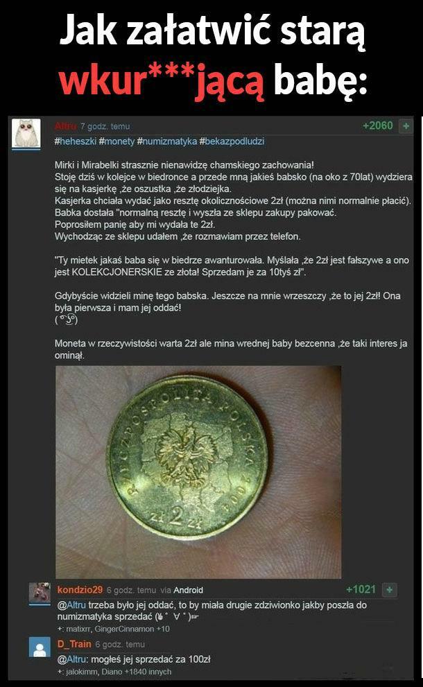Kolekcjonerska moneta 