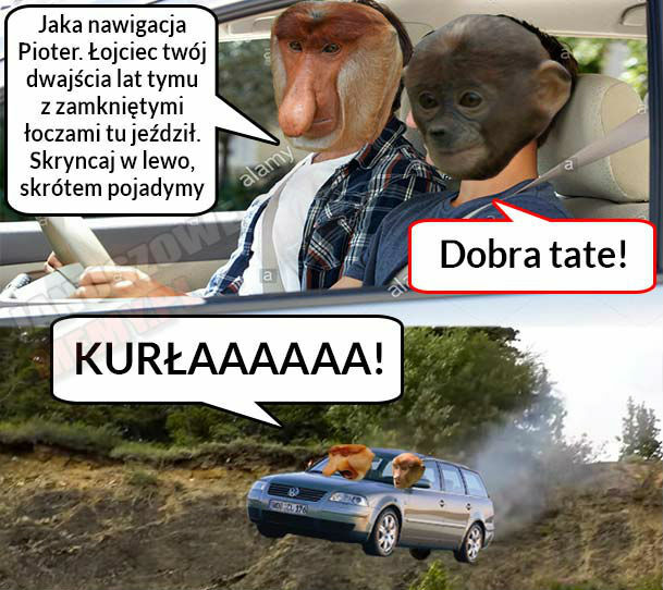 Skrótem pojadymy! 