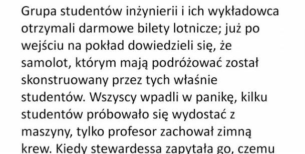 Dobry wykładowca to podstawa 