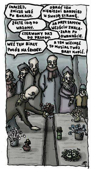 Tymczasem na grobach... 
