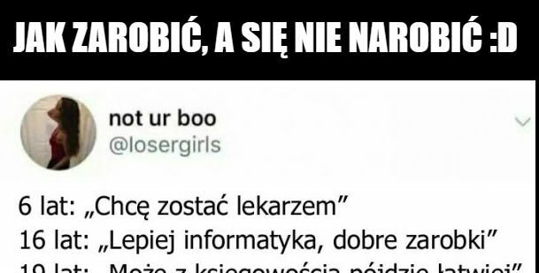 Jak zarobić, a się nie narobić :D 