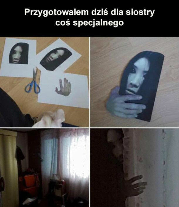 Najlepszy halloweenowy prank :D 