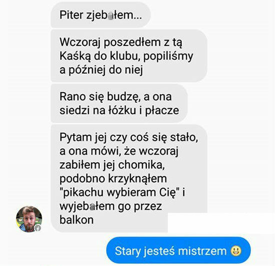 Biedny chomik 