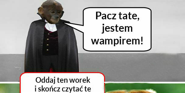 Przebranie Pioterka na Halloween 