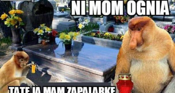 Tymczasem przy grobach :D 
