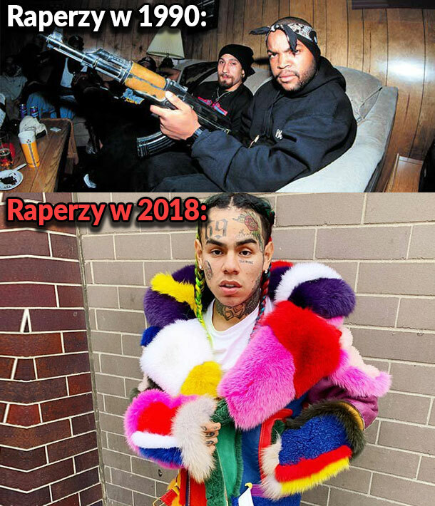Jakie czasy, taki rap :D 
