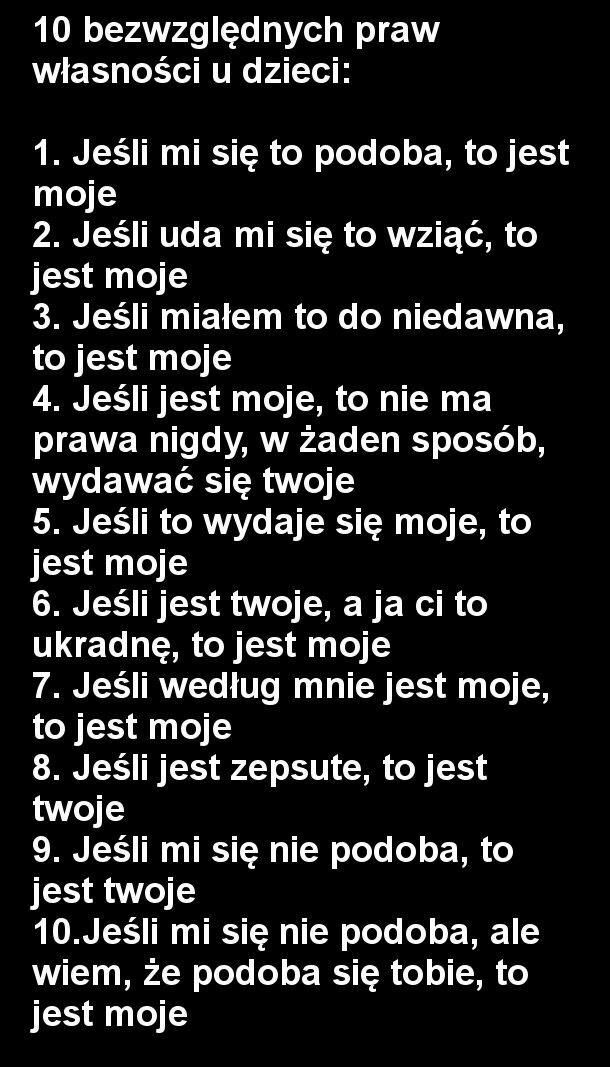 Dzieci są bezwzględne 