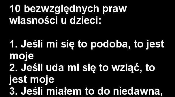 Dzieci są bezwzględne 