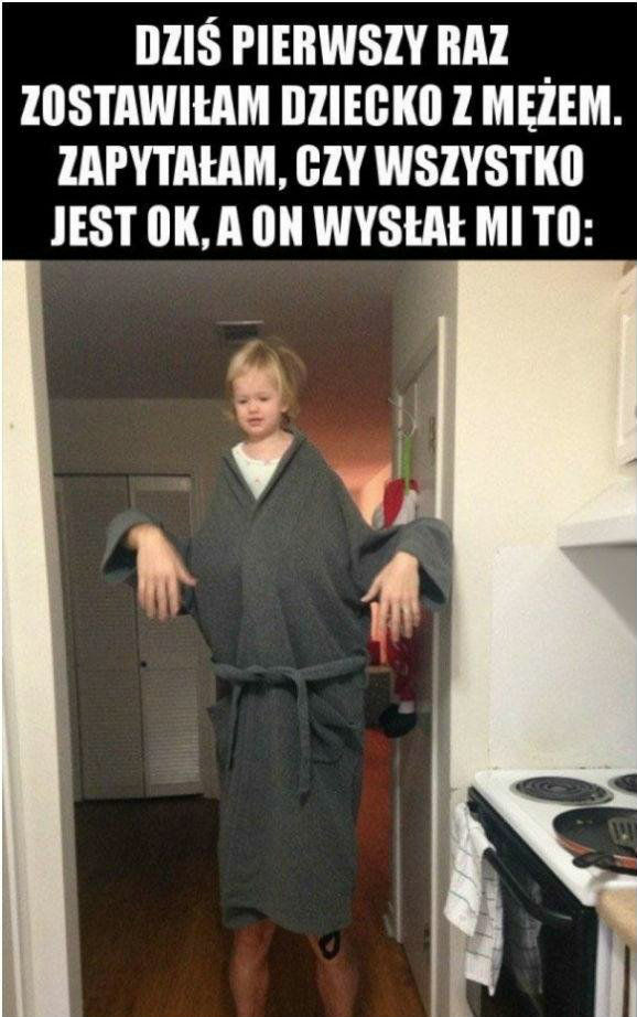 Jak mężczyzna radzi sobie z dzieckiem? :D 