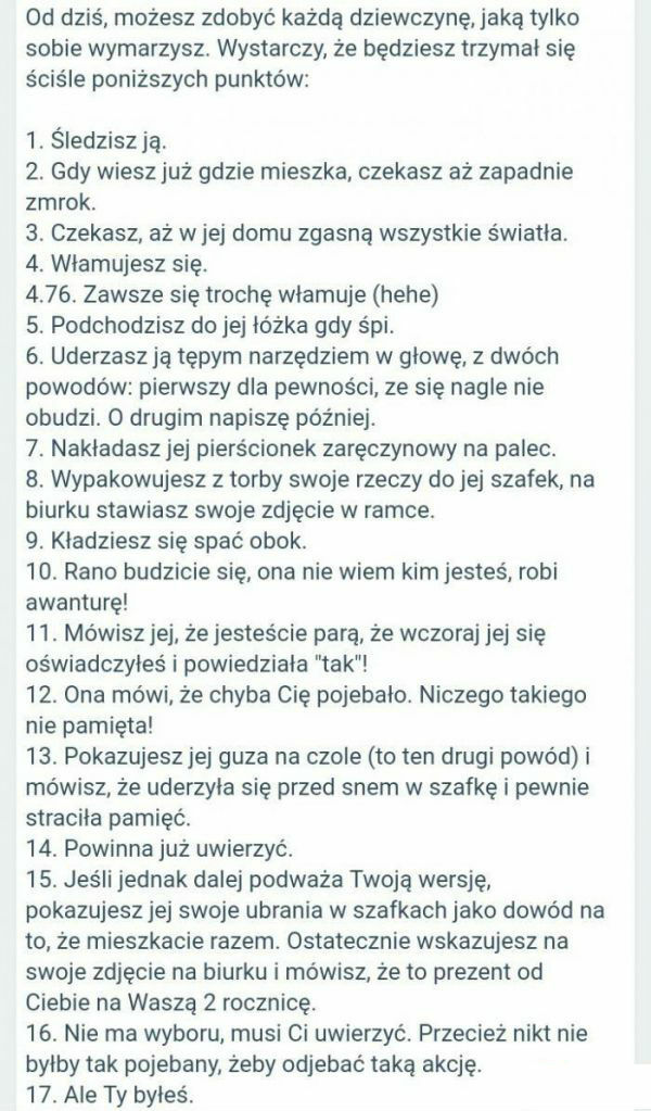 Poradnik jak zdobyć każdą dziewczynę :D 