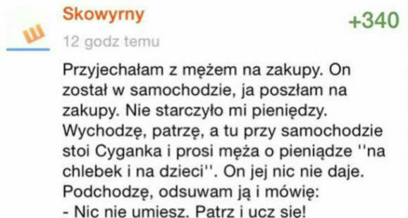 Niech się od niej uczy 