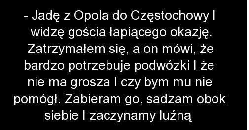 Nietypowi autostopowicze 