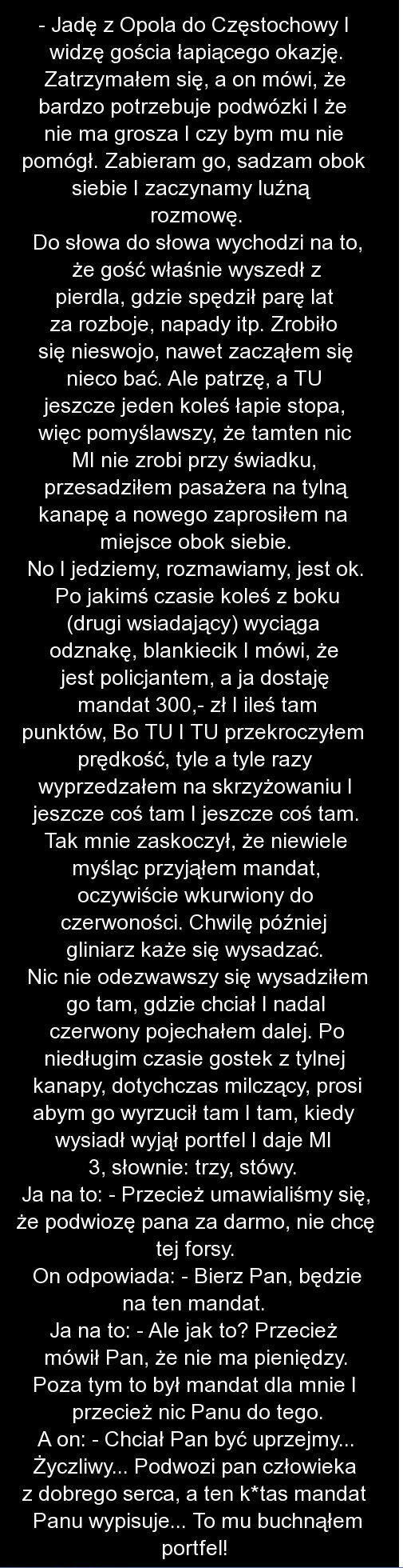Nietypowi autostopowicze 