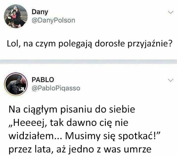 Tak wyglądają dorosłe przyjaźnie 