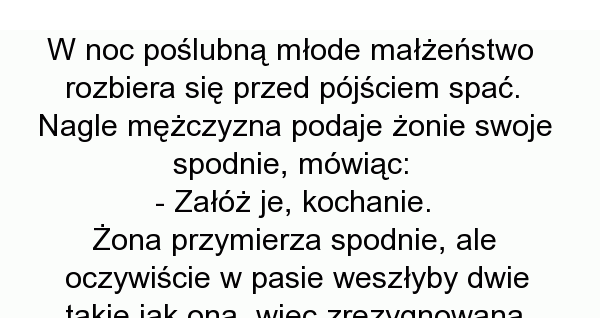 Nietypowa noc poślubna