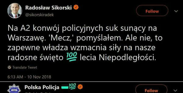 Mistrzowska odpowiedź policji :D 