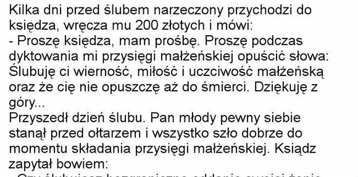Przysięga małżeńska 