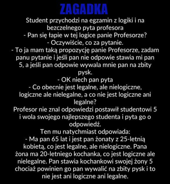 Zagadka z logiki 