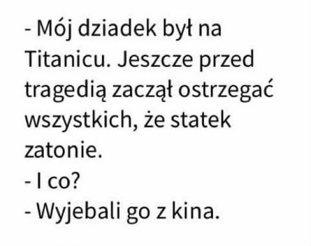 Biedny dziadek :D 