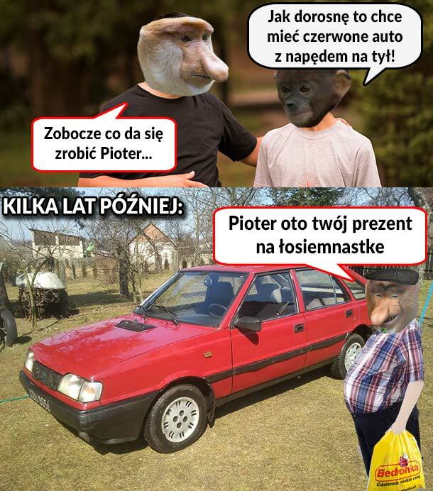 Prezent na osiemnastkę :D 
