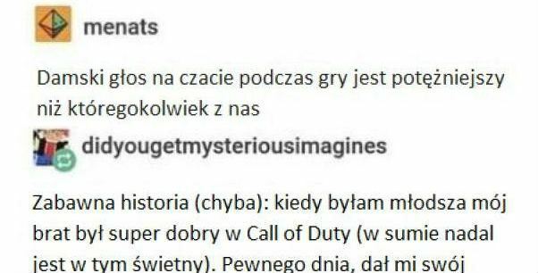 To było cudowne :D 