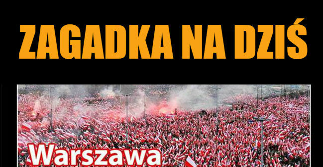 Zagadka na dziś 