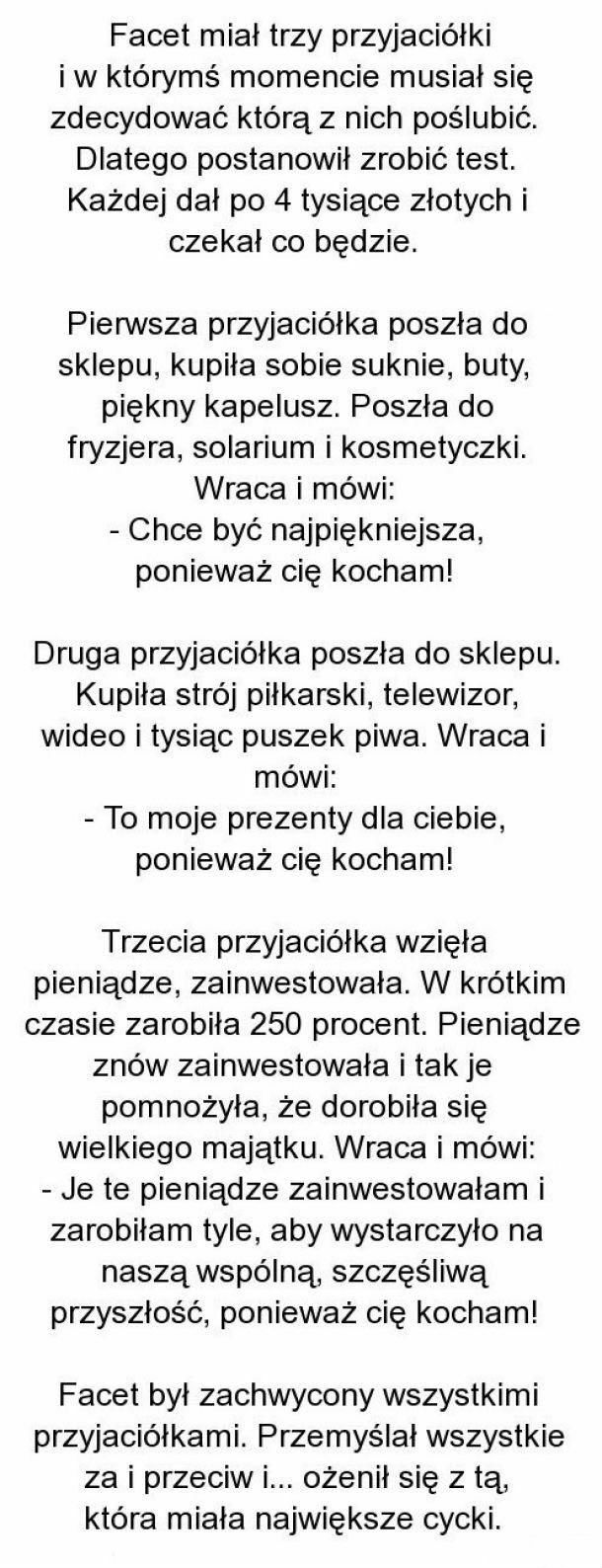 Jak faceci wybierają żonę? :D 