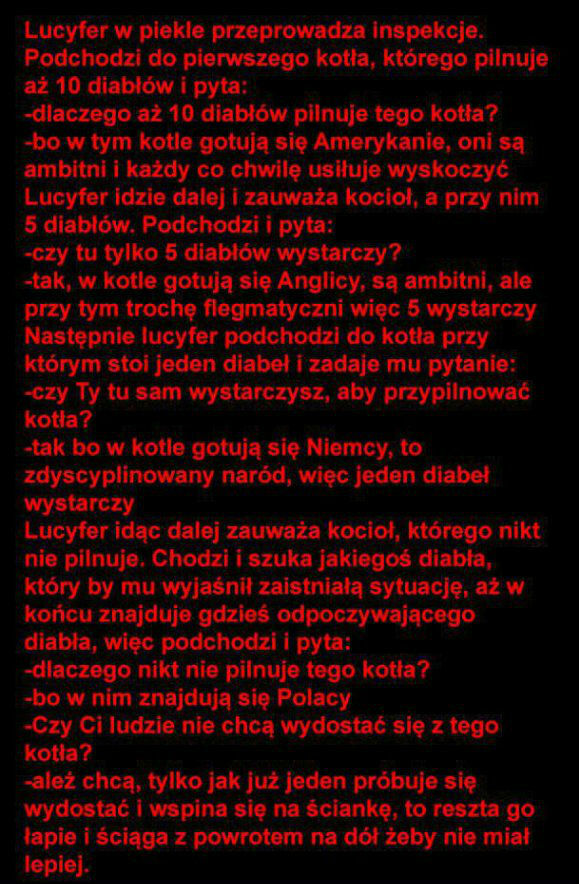 Lucyfer przeprowadza inspekcję 