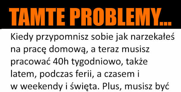 Tamte problemy 
