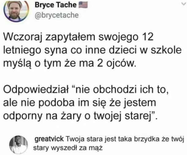 Tolerancja vs twoja stara 