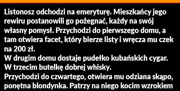 Pożegnanie listonosza 