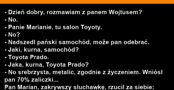 Całe szczęście!