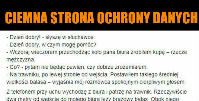 Ciemna strona ochrony danych