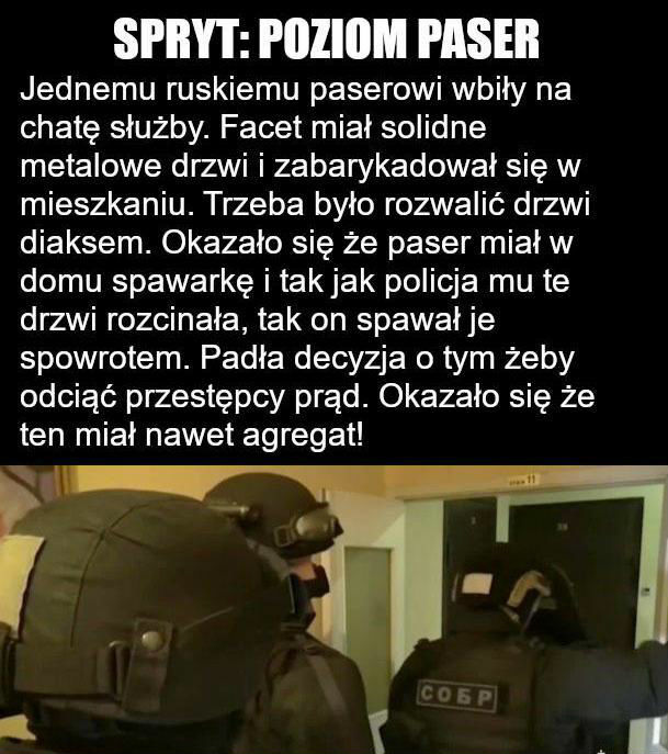 Czekał na nich... :D