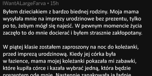 Piękny, prosty gest 