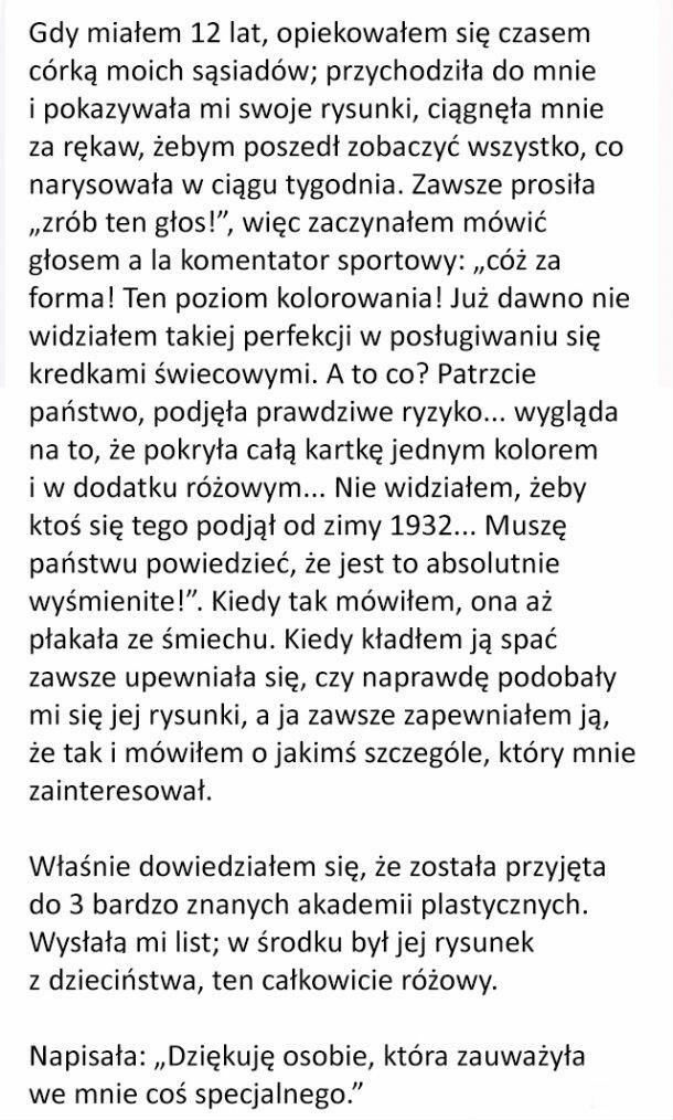 Mała rzecz, a może zmienić czyjeś życie 