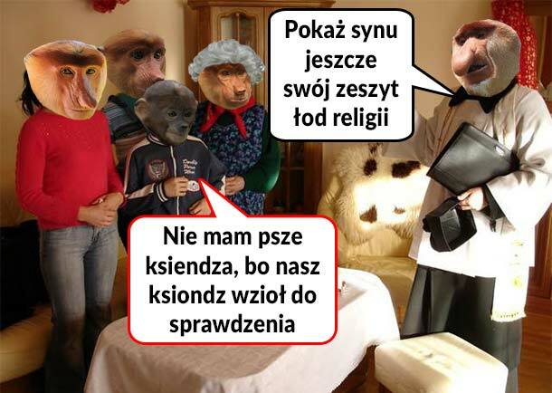 Podczas kolędy... 
