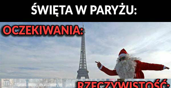 Święta w Paryżu :D 