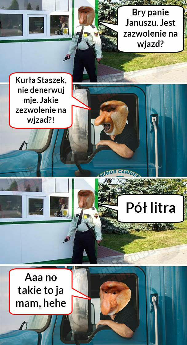 Zezwolenie na wjazd :D