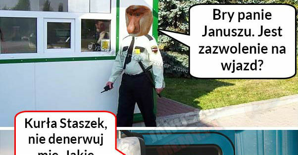 Zezwolenie na wjazd :D
