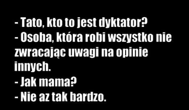 Kto to jest dyktator? 