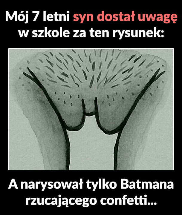 Nietypowy rysunek 7-latka 