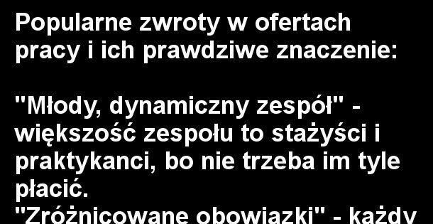 Przeczytaj zanim wyślesz CV :D
