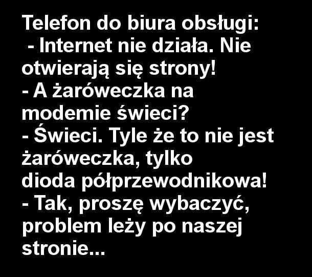 Awaria internetu 