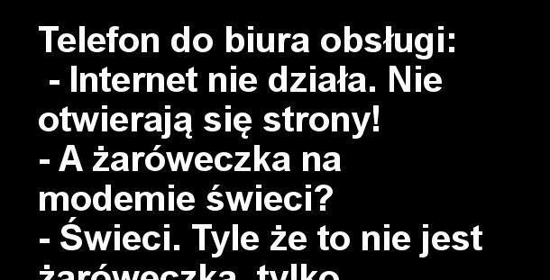 Awaria internetu 