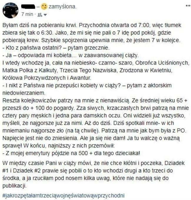 Jak rozpętać wojnę w przychodni?