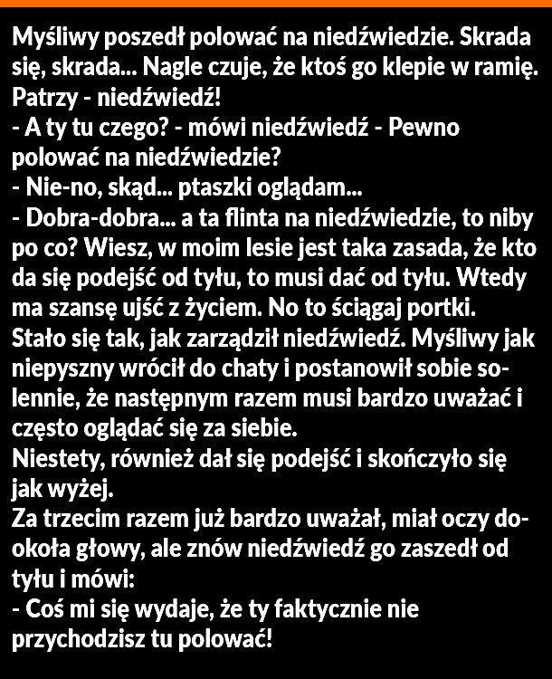 Polowanie na niedźwiedzia :D 