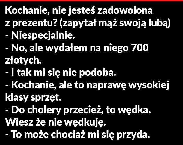 Prezent dla żony :D 